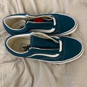 Teal Old Skool Vans